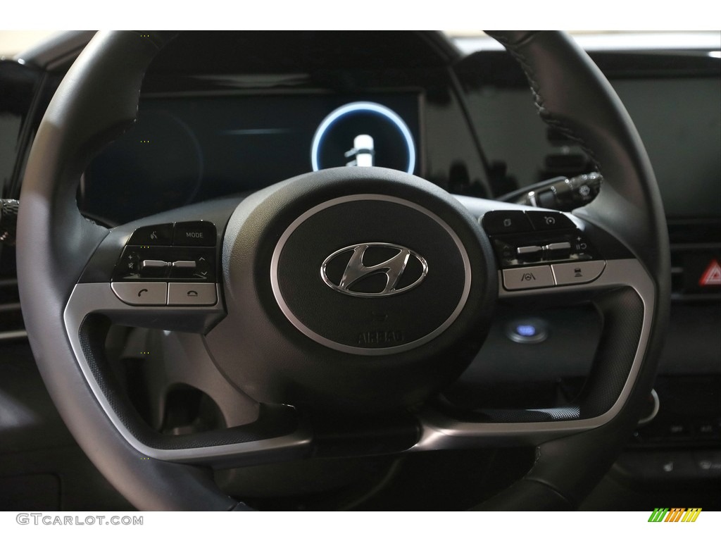 2021 Elantra SEL - Scarlet Red Pearl / Black photo #7