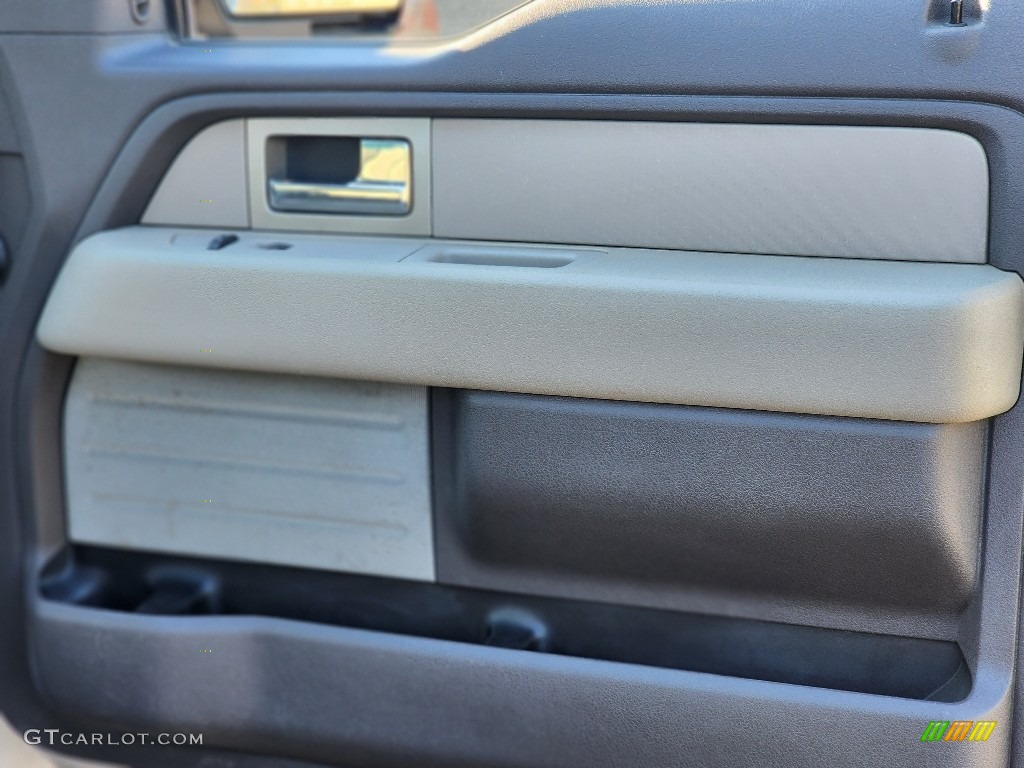2010 F150 STX SuperCab 4x4 - Ingot Silver Metallic / Medium Stone photo #11