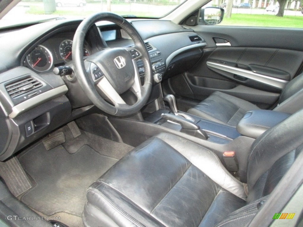 2008 Accord EX-L Sedan - Mystic Green Metallic / Black photo #37