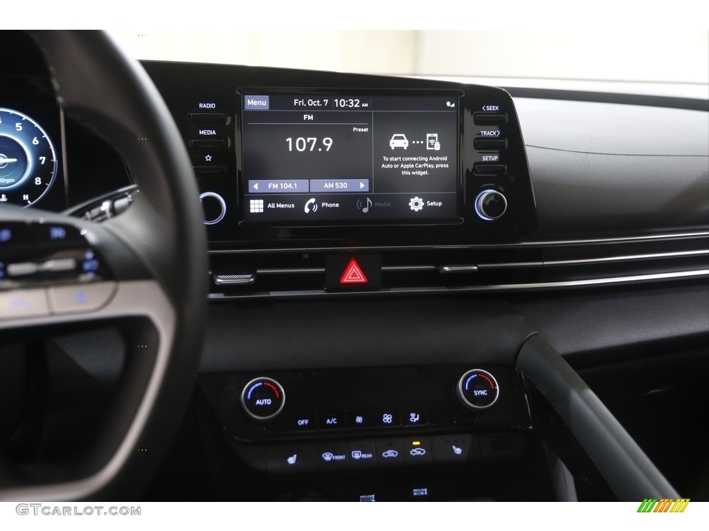 2021 Elantra SEL - Scarlet Red Pearl / Black photo #9