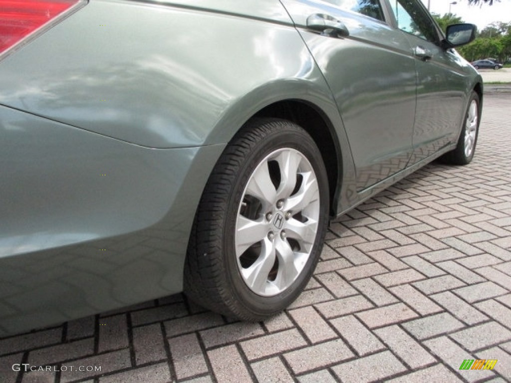 2008 Accord EX-L Sedan - Mystic Green Metallic / Black photo #42