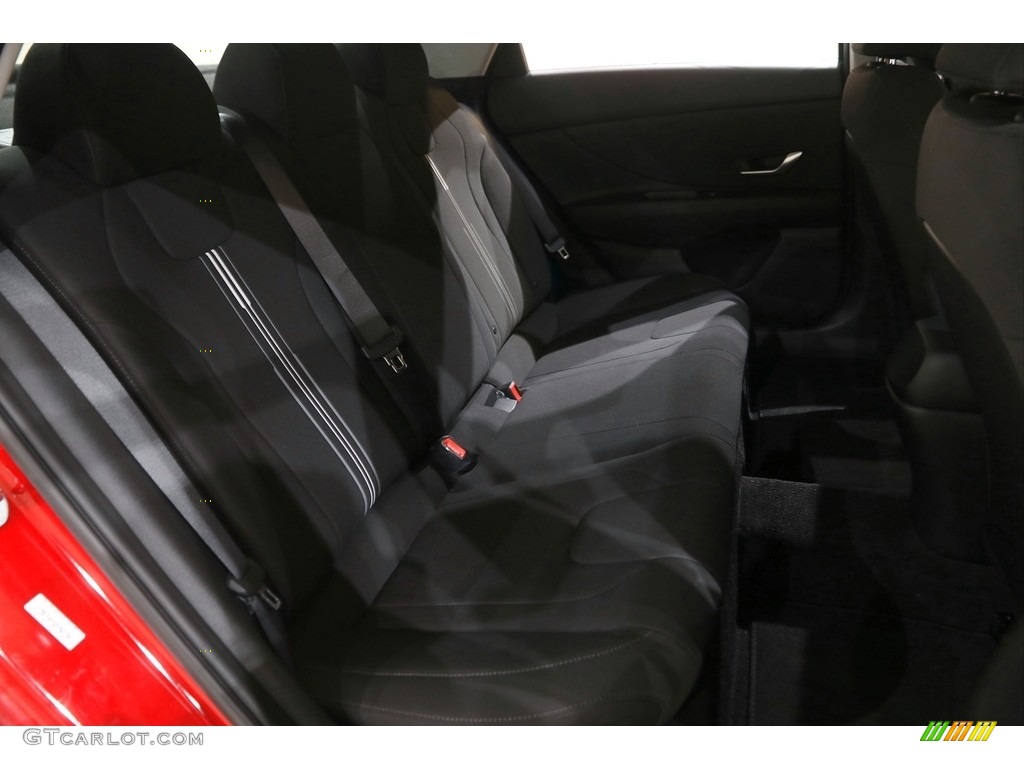 2021 Elantra SEL - Scarlet Red Pearl / Black photo #15