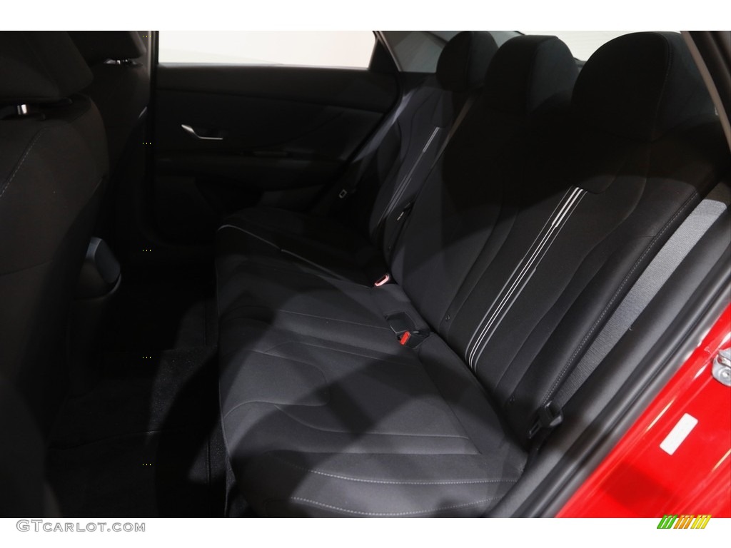 2021 Elantra SEL - Scarlet Red Pearl / Black photo #16