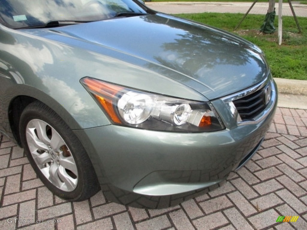 2008 Accord EX-L Sedan - Mystic Green Metallic / Black photo #49