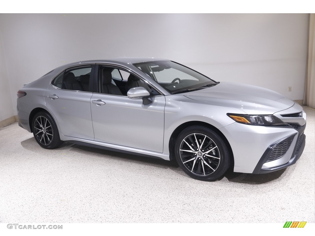 Celestial Silver Metallic 2022 Toyota Camry SE AWD Exterior Photo #144991906