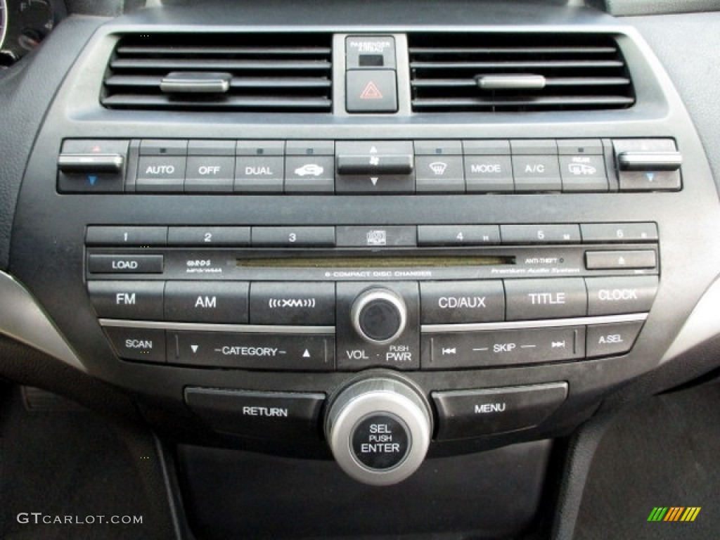 2008 Accord EX-L Sedan - Mystic Green Metallic / Black photo #53