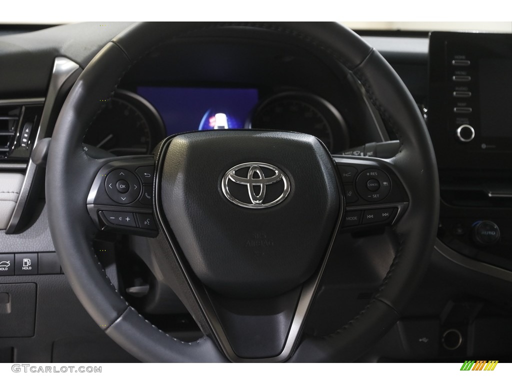 2022 Toyota Camry SE AWD Ash Steering Wheel Photo #144992049