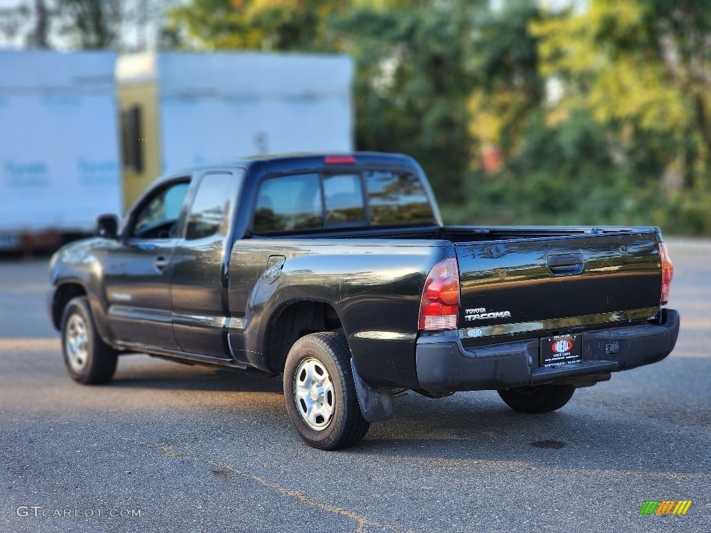 2007 Tacoma Access Cab - Black Sand Pearl / Graphite Gray photo #5