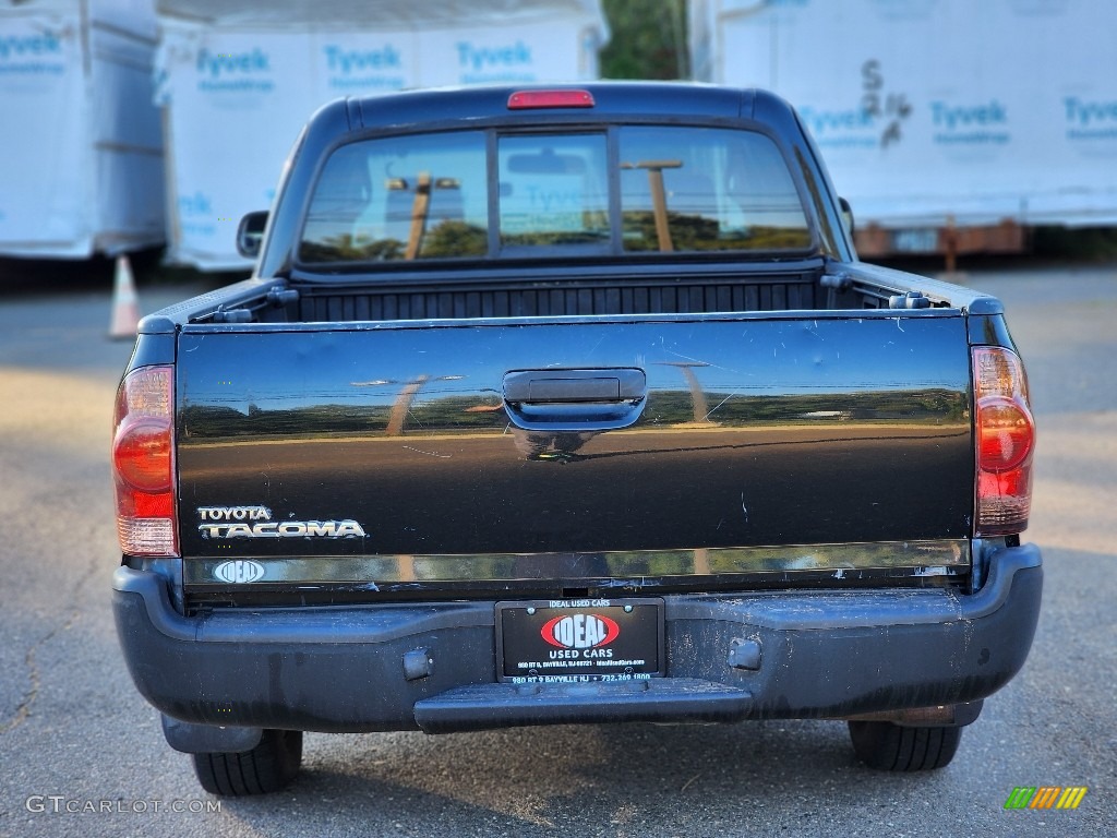 2007 Tacoma Access Cab - Black Sand Pearl / Graphite Gray photo #6