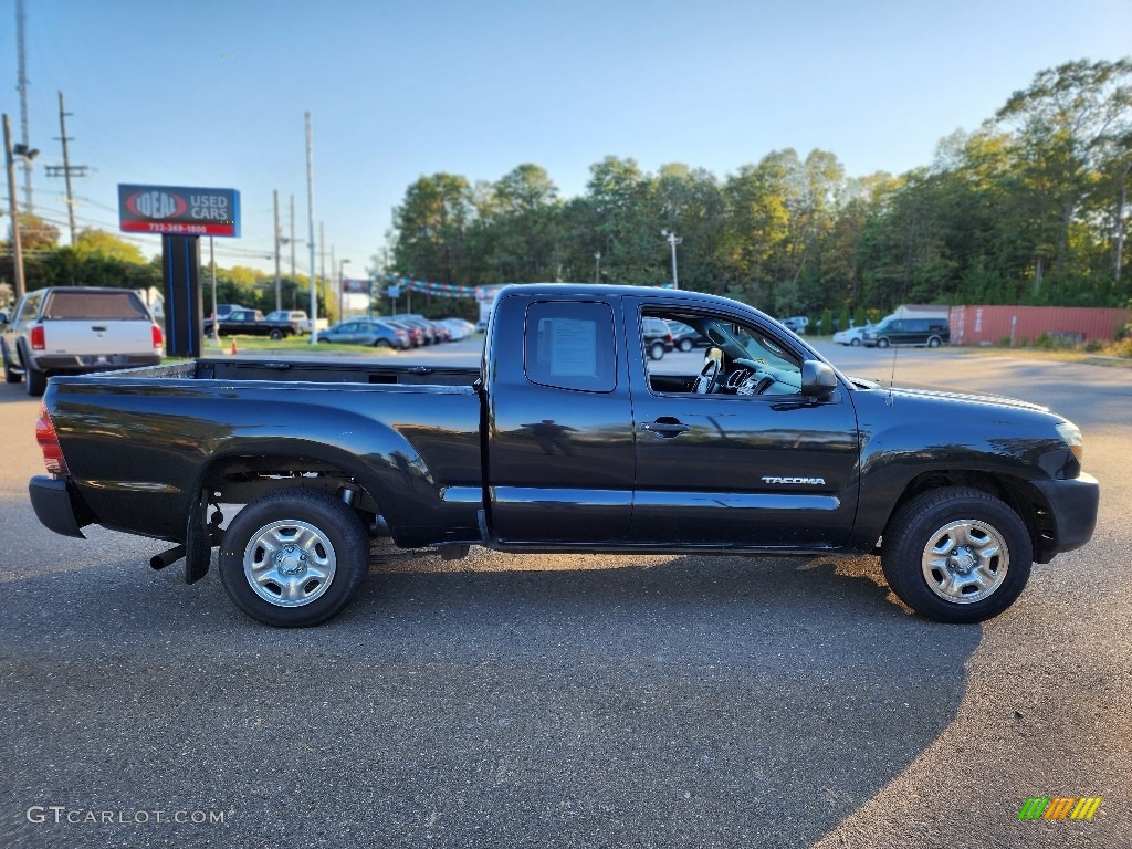 2007 Tacoma Access Cab - Black Sand Pearl / Graphite Gray photo #8