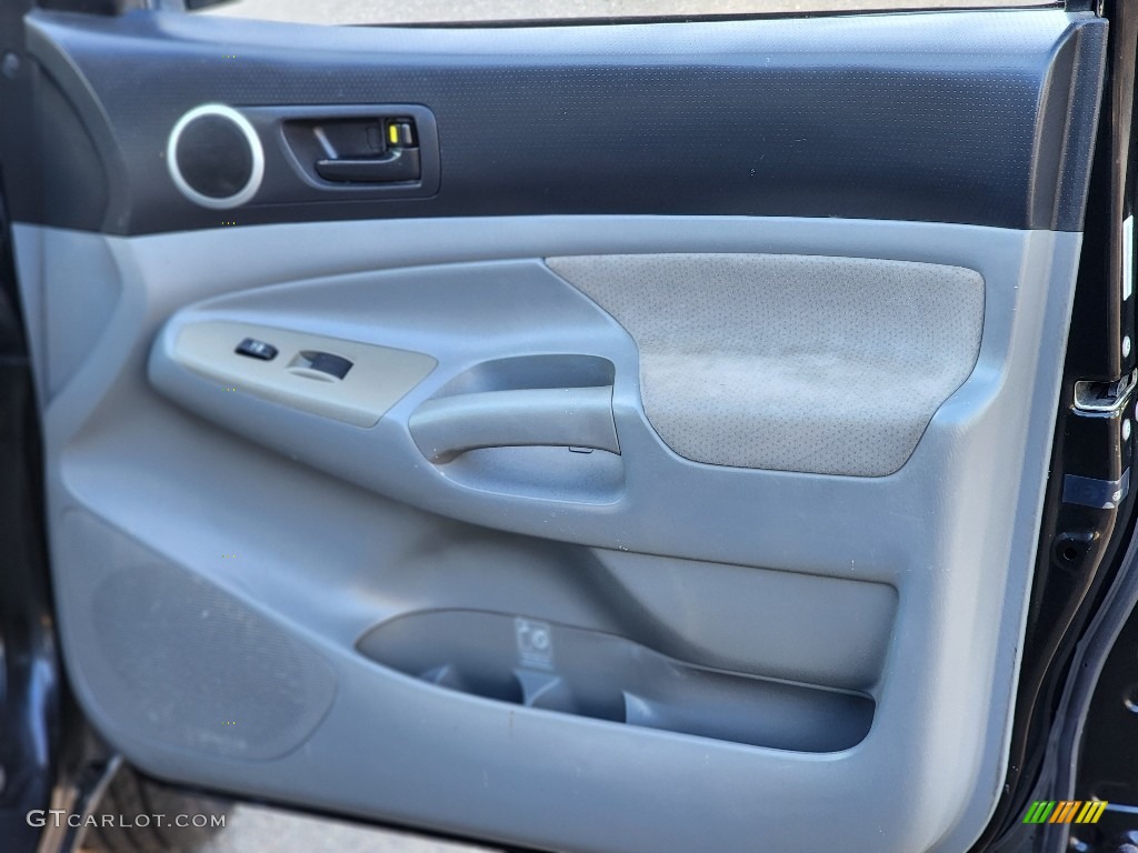 2007 Tacoma Access Cab - Black Sand Pearl / Graphite Gray photo #10