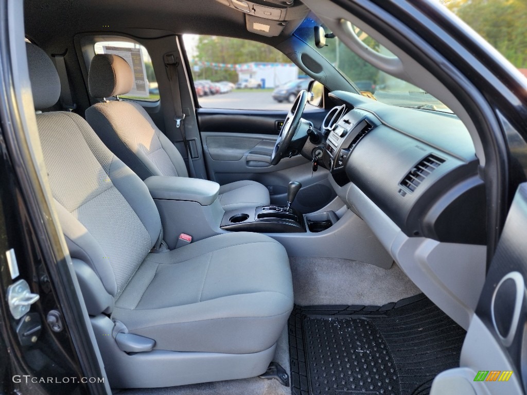 2007 Tacoma Access Cab - Black Sand Pearl / Graphite Gray photo #12