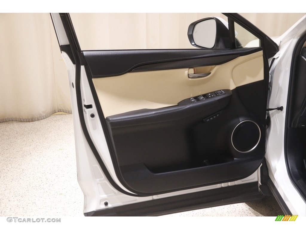 2019 Lexus NX 300h Hybrid AWD Creme Door Panel Photo #144992411