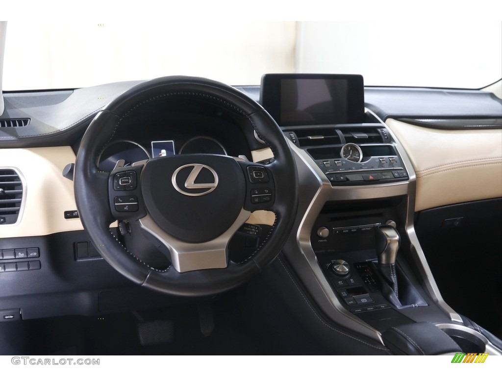 2019 Lexus NX 300h Hybrid AWD Creme Dashboard Photo #144992454