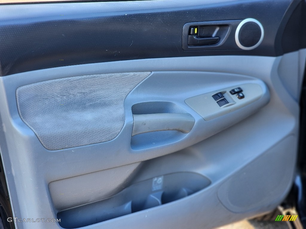 2007 Tacoma Access Cab - Black Sand Pearl / Graphite Gray photo #18