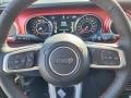 Black 2023 Jeep Wrangler Unlimited Rubicon 4x4 Steering Wheel