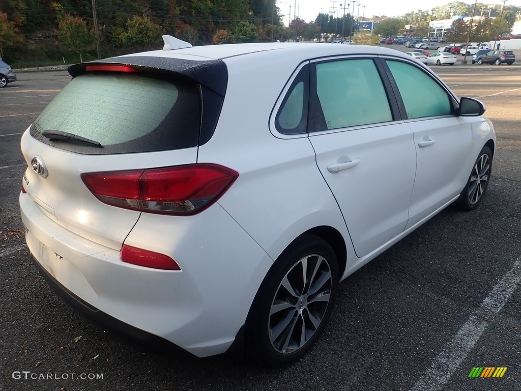 2019 Elantra GT  - Ceramic White / Black photo #3