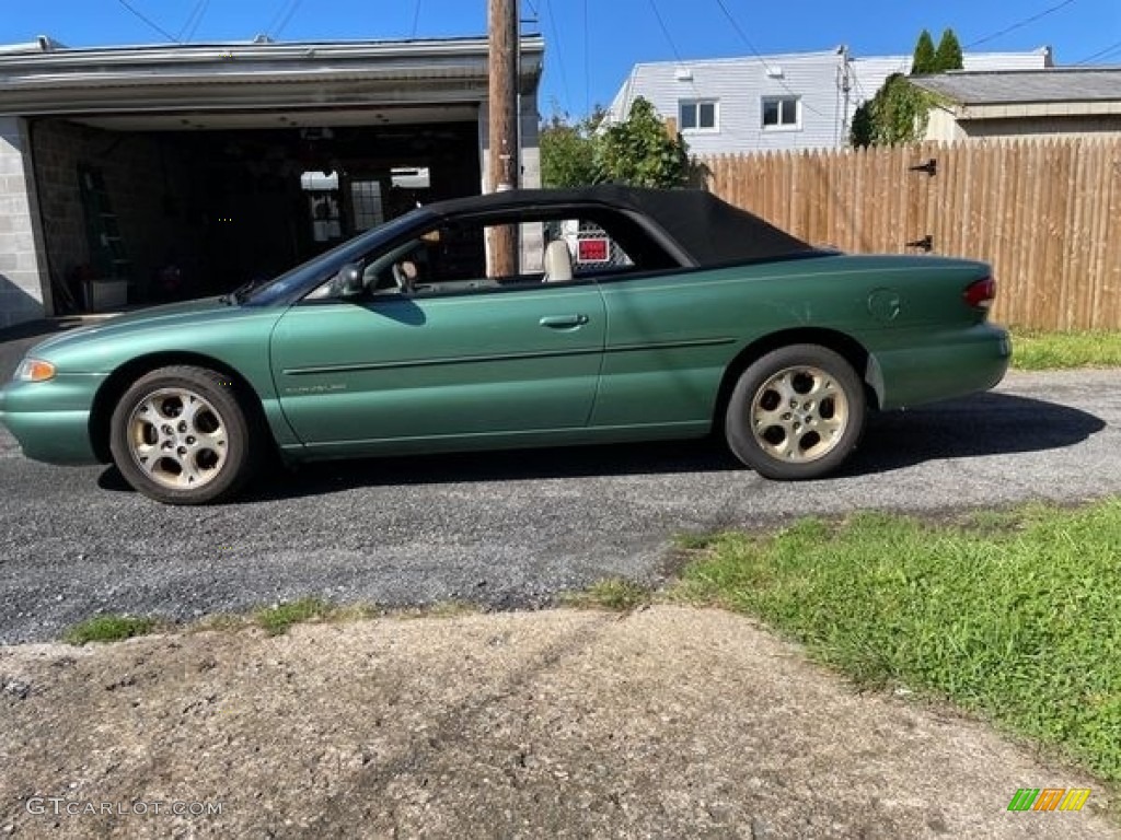 1998 Sebring JXi Convertible - Alpine Green Pearl / Black/Gray photo #1