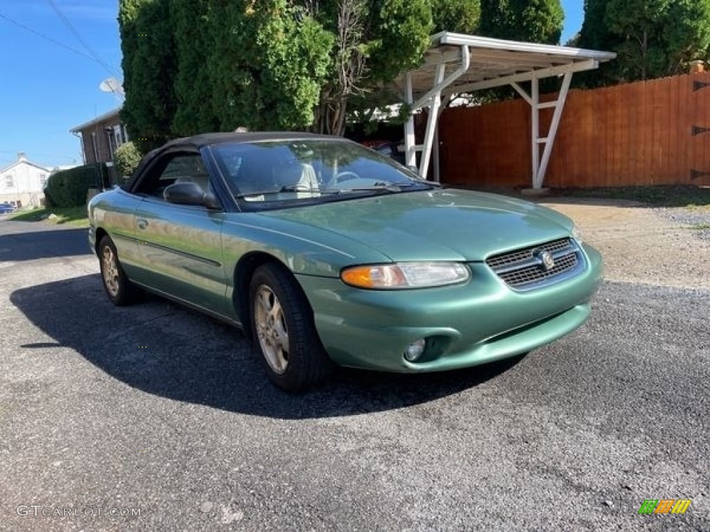 Alpine Green Pearl 1998 Chrysler Sebring JXi Convertible Exterior Photo #144993906