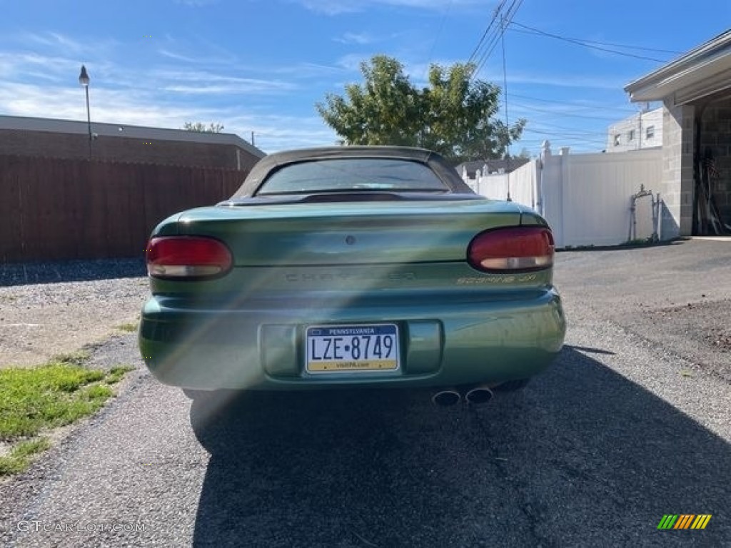 1998 Sebring JXi Convertible - Alpine Green Pearl / Black/Gray photo #20