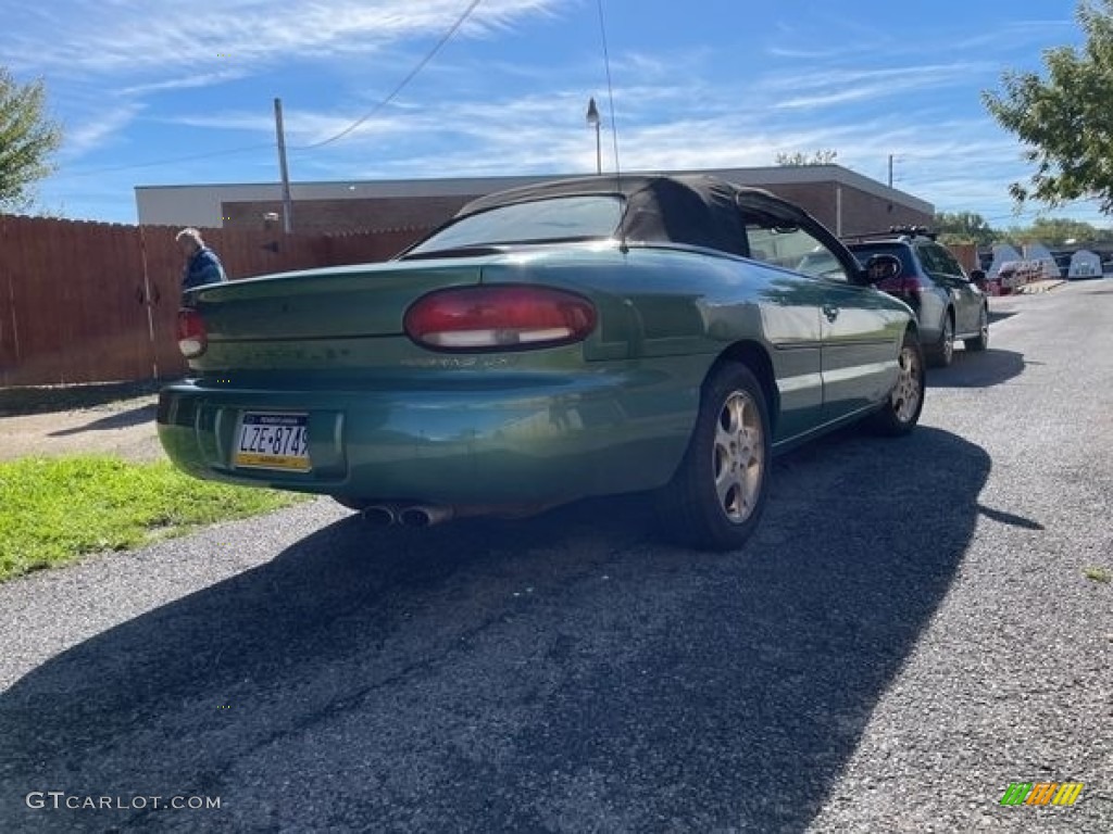 1998 Sebring JXi Convertible - Alpine Green Pearl / Black/Gray photo #31