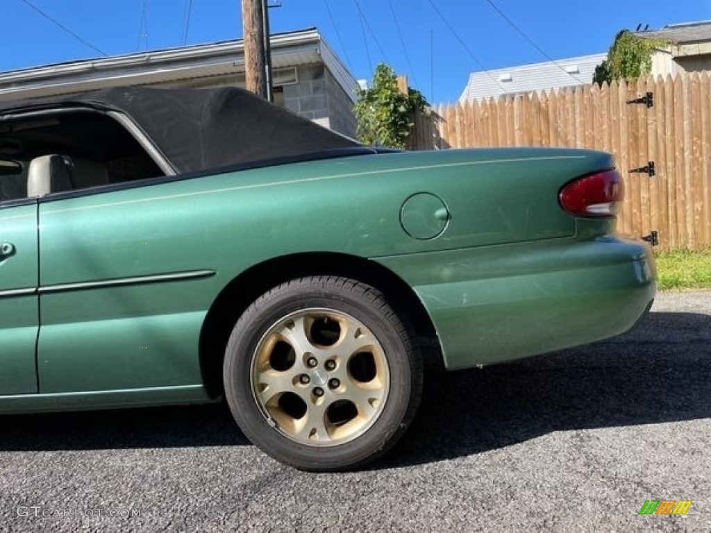 1998 Sebring JXi Convertible - Alpine Green Pearl / Black/Gray photo #32