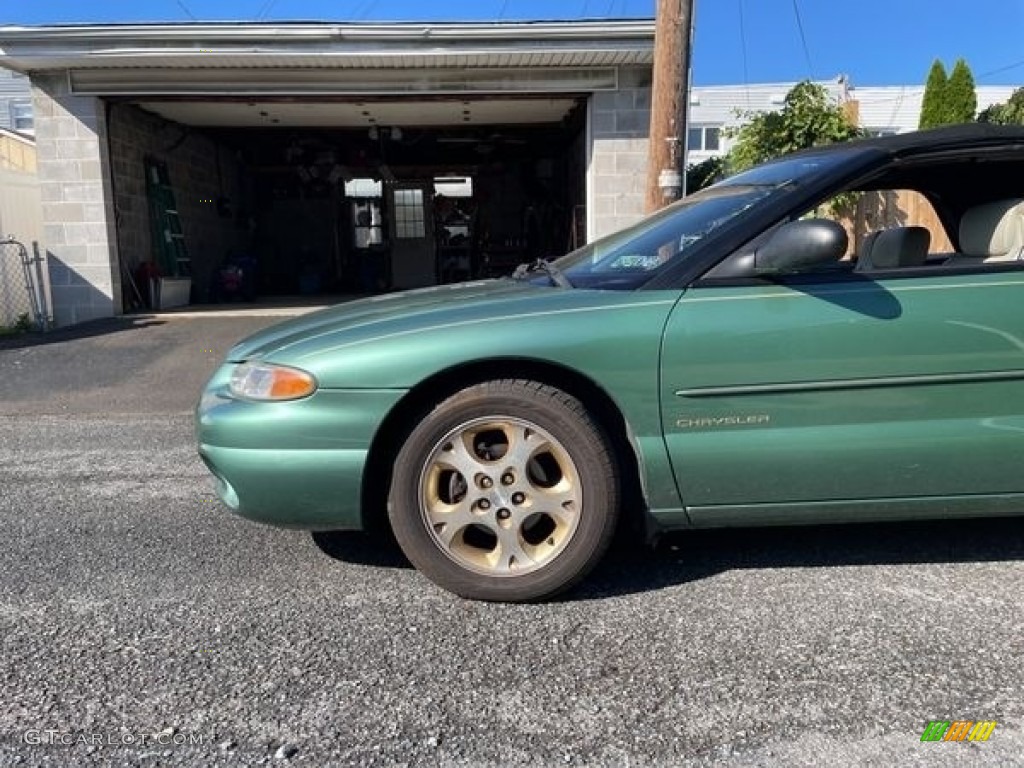 1998 Sebring JXi Convertible - Alpine Green Pearl / Black/Gray photo #35