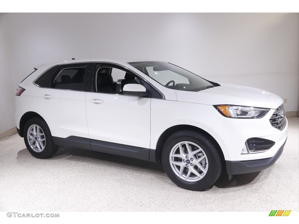 Star White Metallic Ford Edge