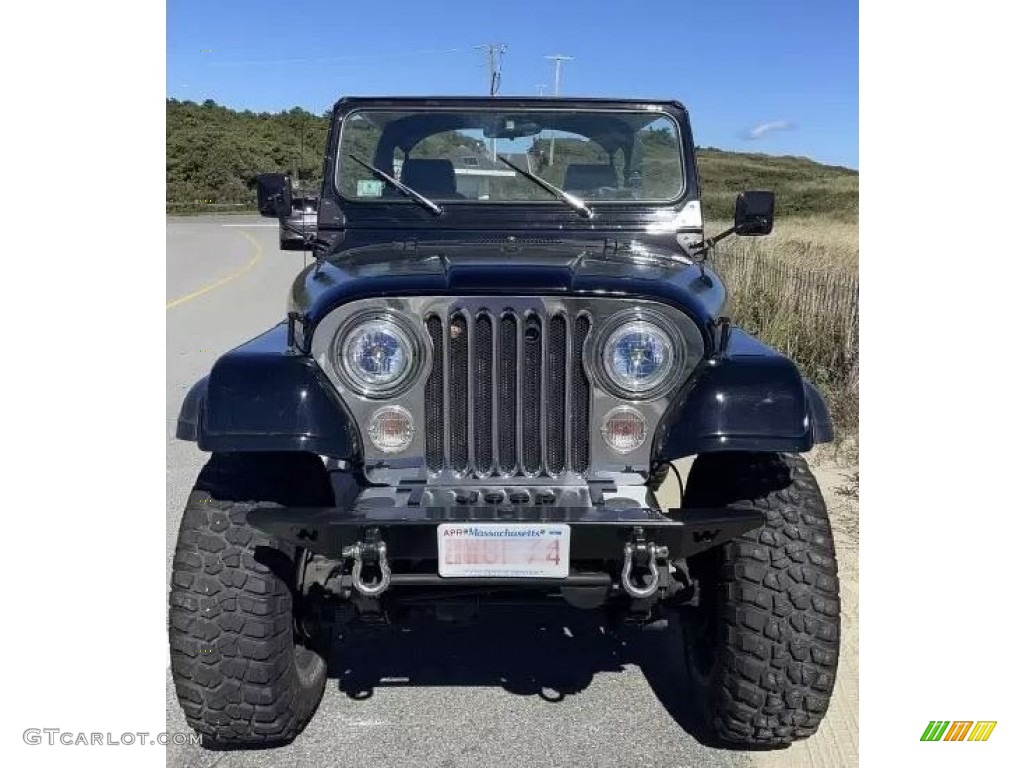 Classic Black 1978 Jeep CJ7 Renegade 4x4 Exterior Photo #144994742