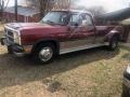 Front 3/4 View of 1993 Ram Truck D350 Extended Cab Dually