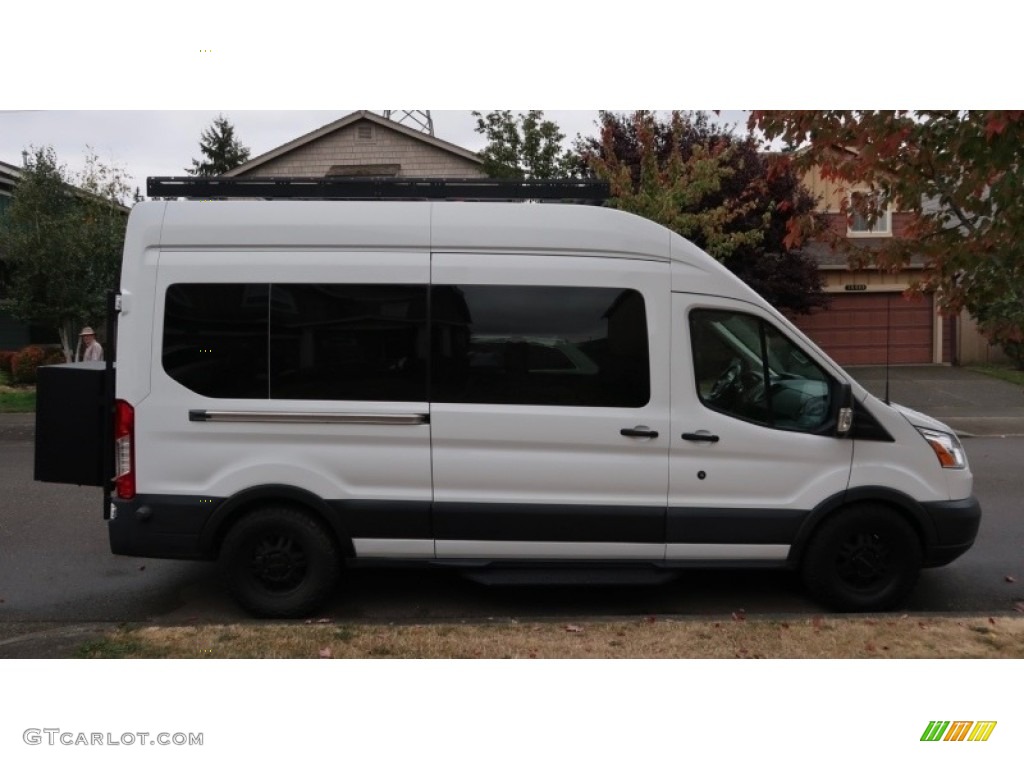 Oxford White 2017 Ford Transit Wagon XL 350 HR Long Conversion Exterior Photo #144995498