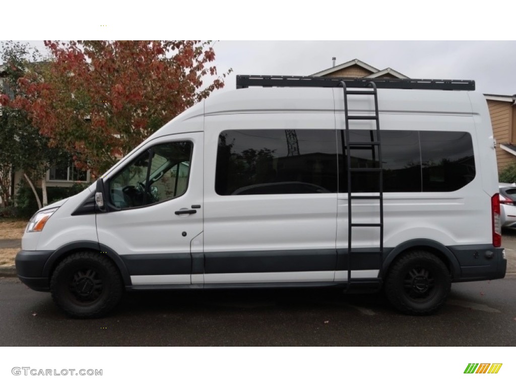 Oxford White 2017 Ford Transit Wagon XL 350 HR Long Conversion Exterior Photo #144995543