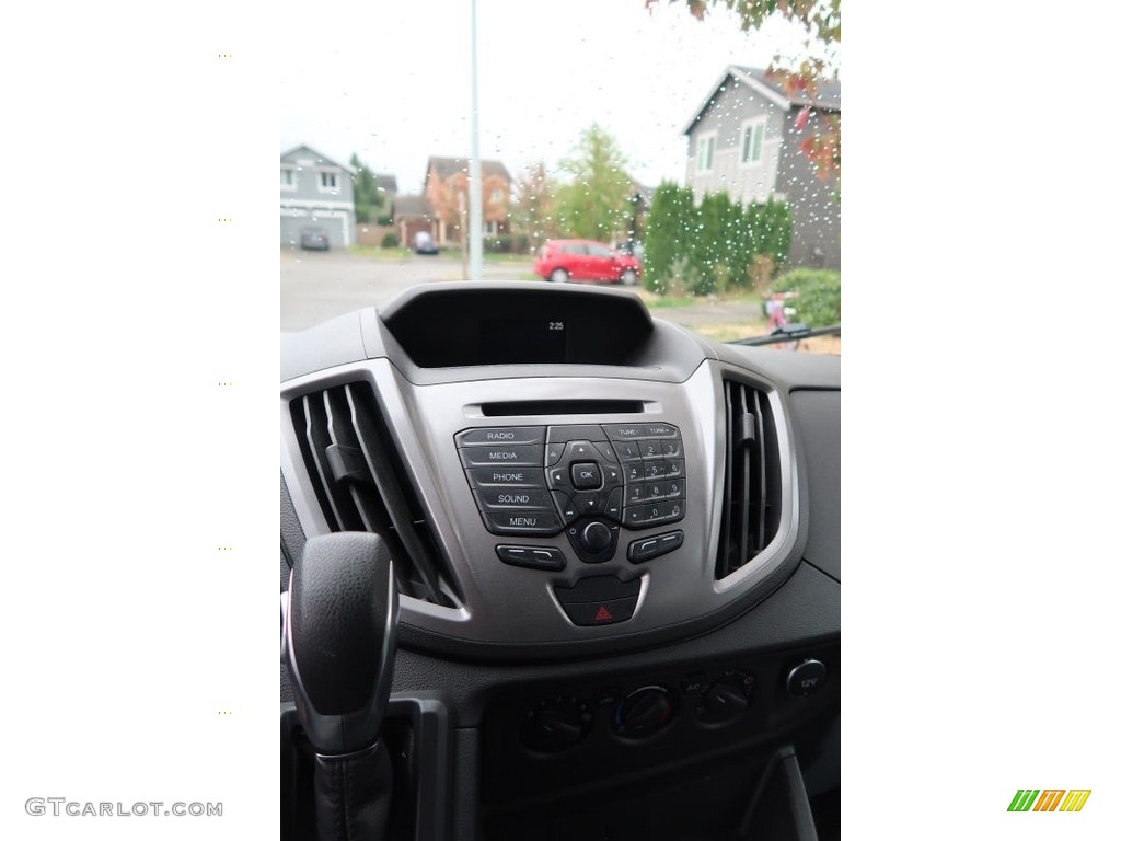 2017 Ford Transit Wagon XL 350 HR Long Conversion Pewter Dashboard Photo #144995552