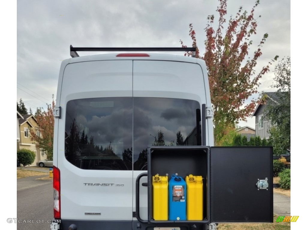 Oxford White 2017 Ford Transit Wagon XL 350 HR Long Conversion Exterior Photo #144995576