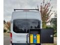 Oxford White 2017 Ford Transit Wagon XL 350 HR Long Conversion Exterior