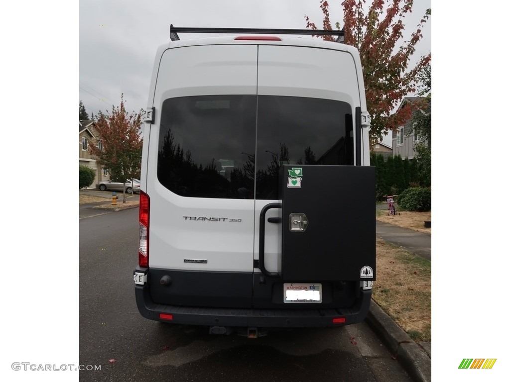 Oxford White 2017 Ford Transit Wagon XL 350 HR Long Conversion Exterior Photo #144995597