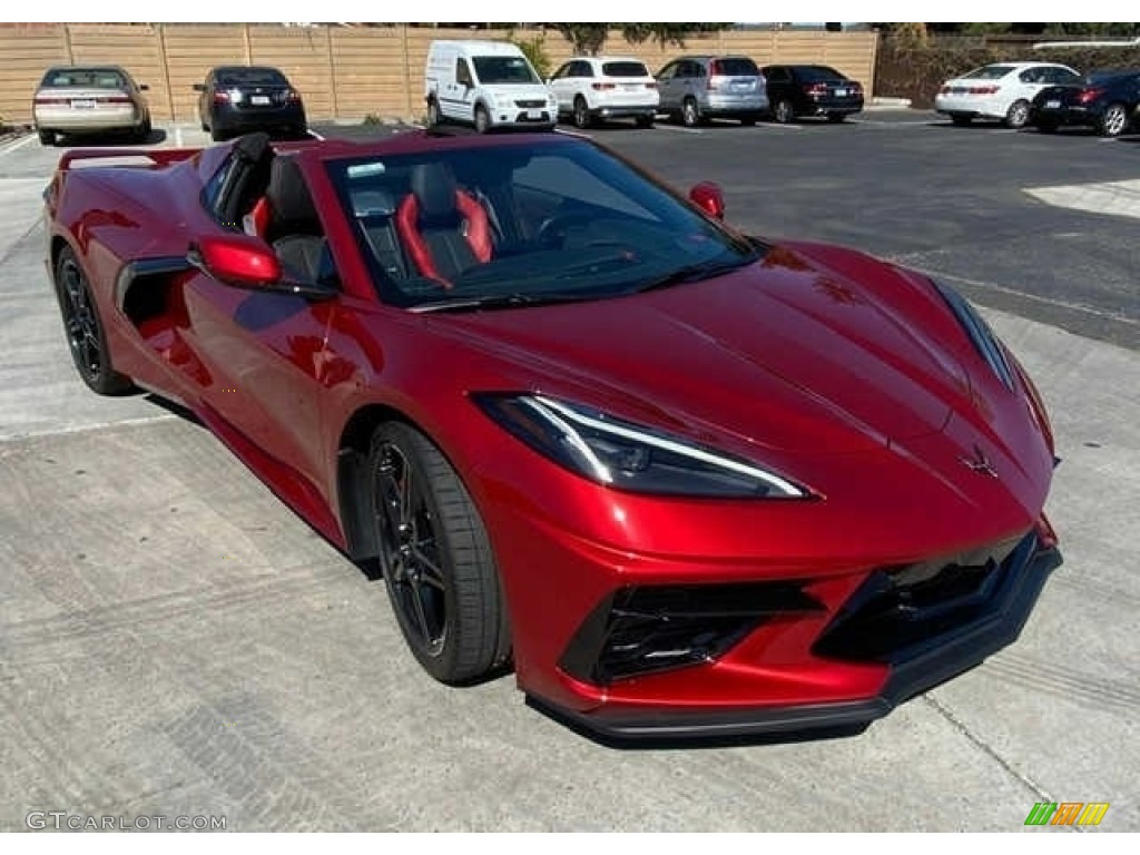 Red Mist Metallic Tintcoat 2022 Chevrolet Corvette Stingray Convertible Exterior Photo #144995744
