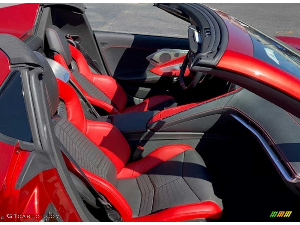 2022 Chevrolet Corvette Stingray Convertible Front Seat Photo #144995813