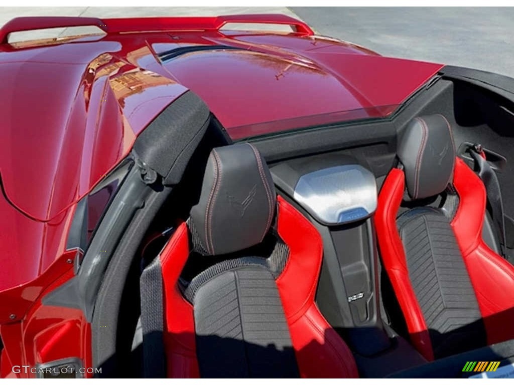 2022 Chevrolet Corvette Stingray Convertible Front Seat Photo #144995831