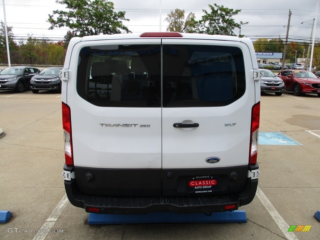 2019 Transit Passenger Wagon XLT 150 LR Long - Oxford White / Charcoal black photo #8
