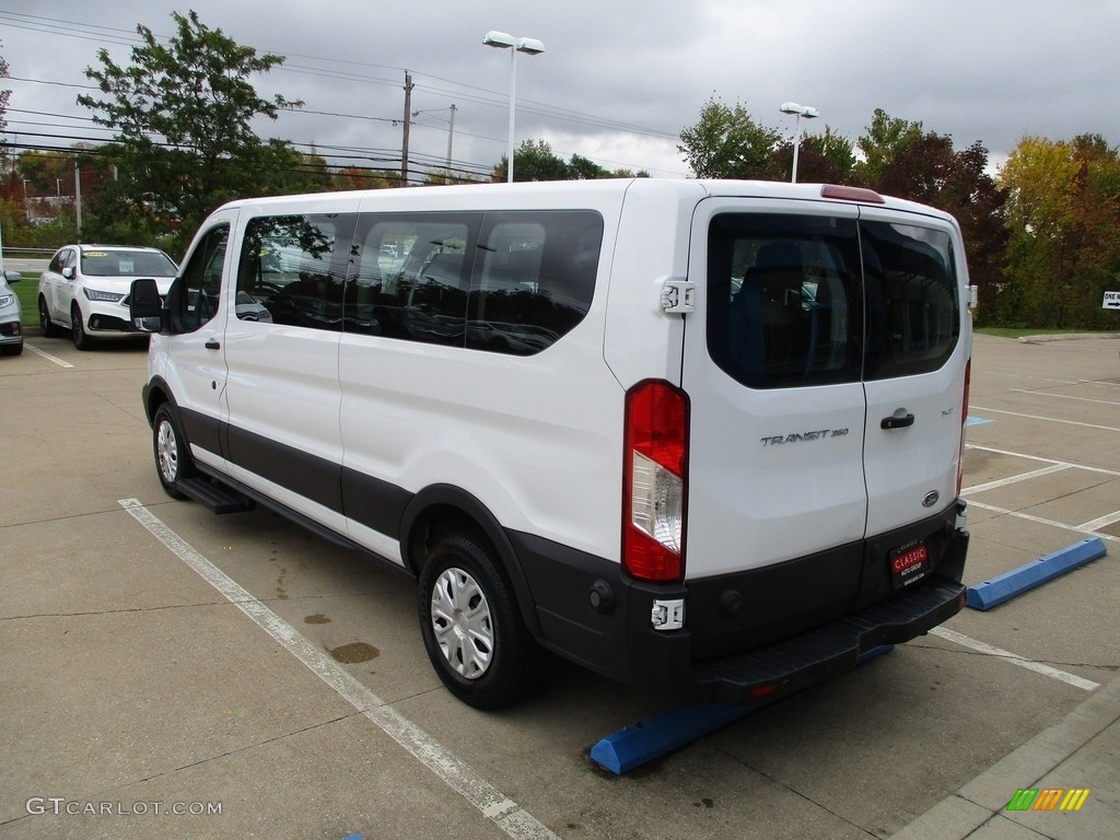 2019 Transit Passenger Wagon XLT 150 LR Long - Oxford White / Charcoal black photo #9