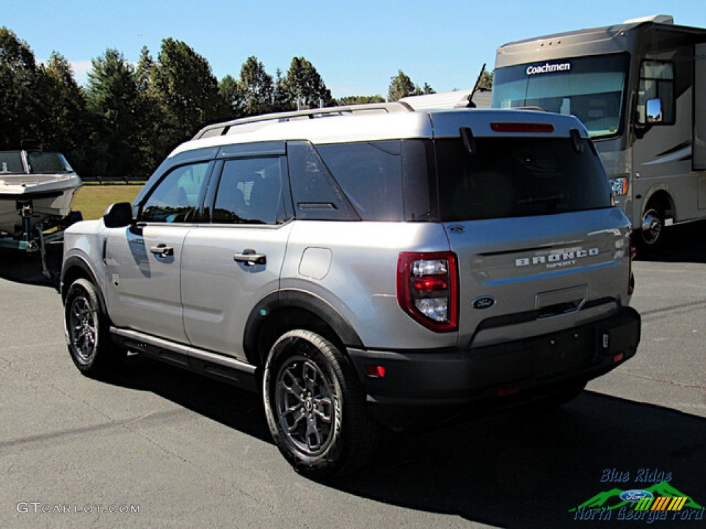 2021 Bronco Sport Big Bend 4x4 - Iconic Silver Metallic / Medium Dark Slate photo #3