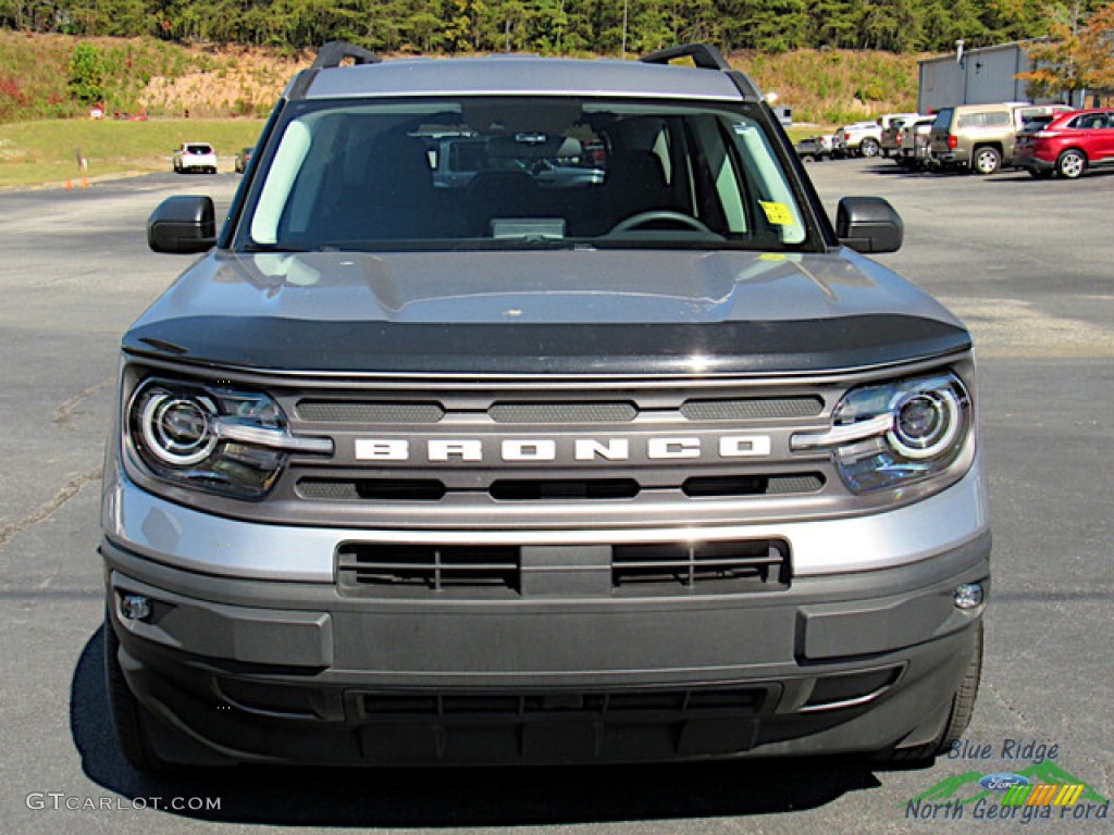 2021 Bronco Sport Big Bend 4x4 - Iconic Silver Metallic / Medium Dark Slate photo #4