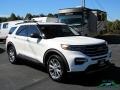 Star White Metallic Tri-Coat - Explorer XLT 4WD Photo No. 8