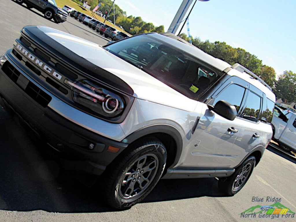 2021 Bronco Sport Big Bend 4x4 - Iconic Silver Metallic / Medium Dark Slate photo #25