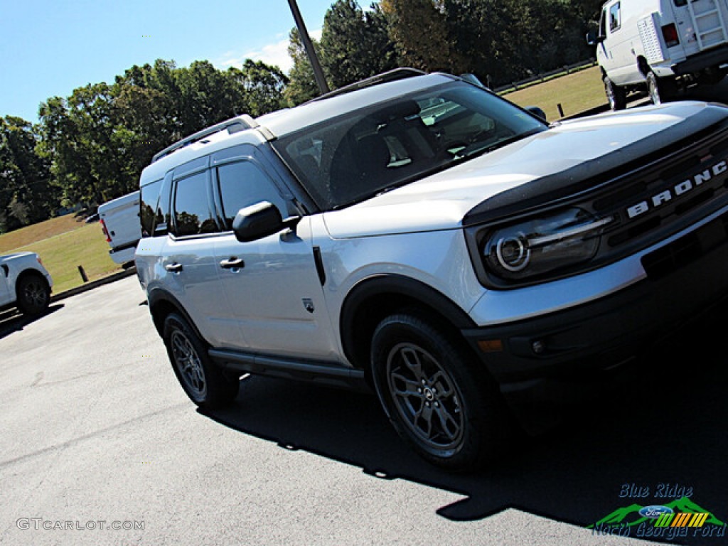 2021 Bronco Sport Big Bend 4x4 - Iconic Silver Metallic / Medium Dark Slate photo #26