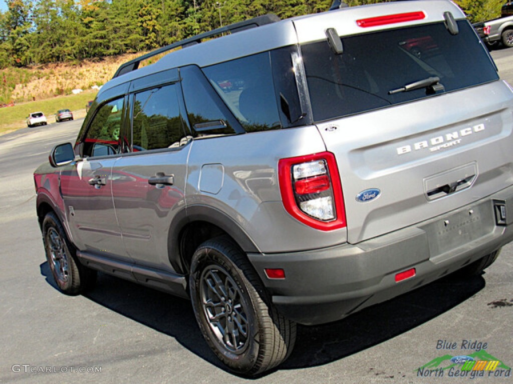 2021 Bronco Sport Big Bend 4x4 - Iconic Silver Metallic / Medium Dark Slate photo #28