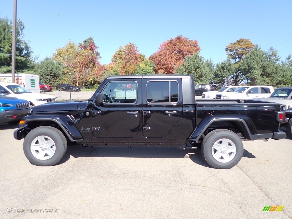 Black 2023 Jeep Gladiator Sport 4x4 Exterior Photo #144998205