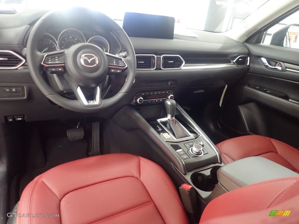 Red Interior 2023 Mazda CX-5 S Carbon Edition AWD Photo #144998651