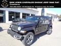 Black 2023 Jeep Wrangler Unlimited Sahara 4x4